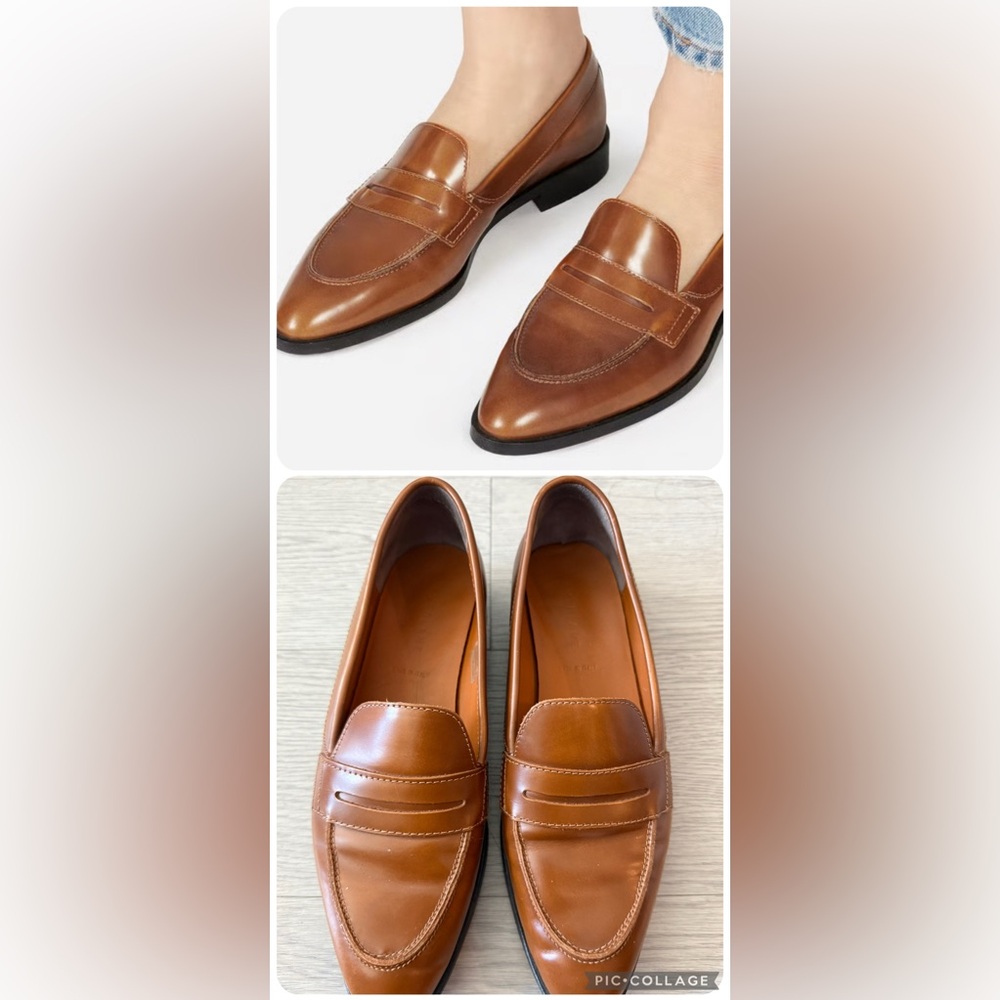 Everlane Brown Leather Loafers 8.5